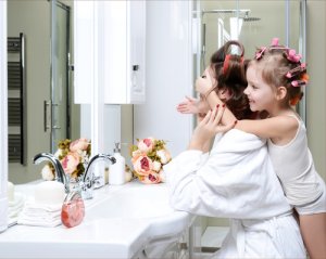 So verleihen Sie Ihrem Bad einen femininen Touch
