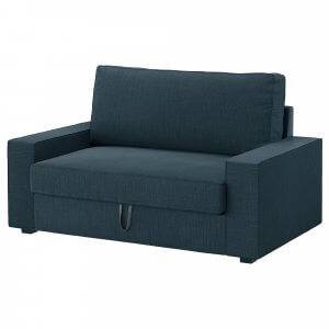 Ein-Sitzer-Sofa mit dunklem VILASUND Bezug
