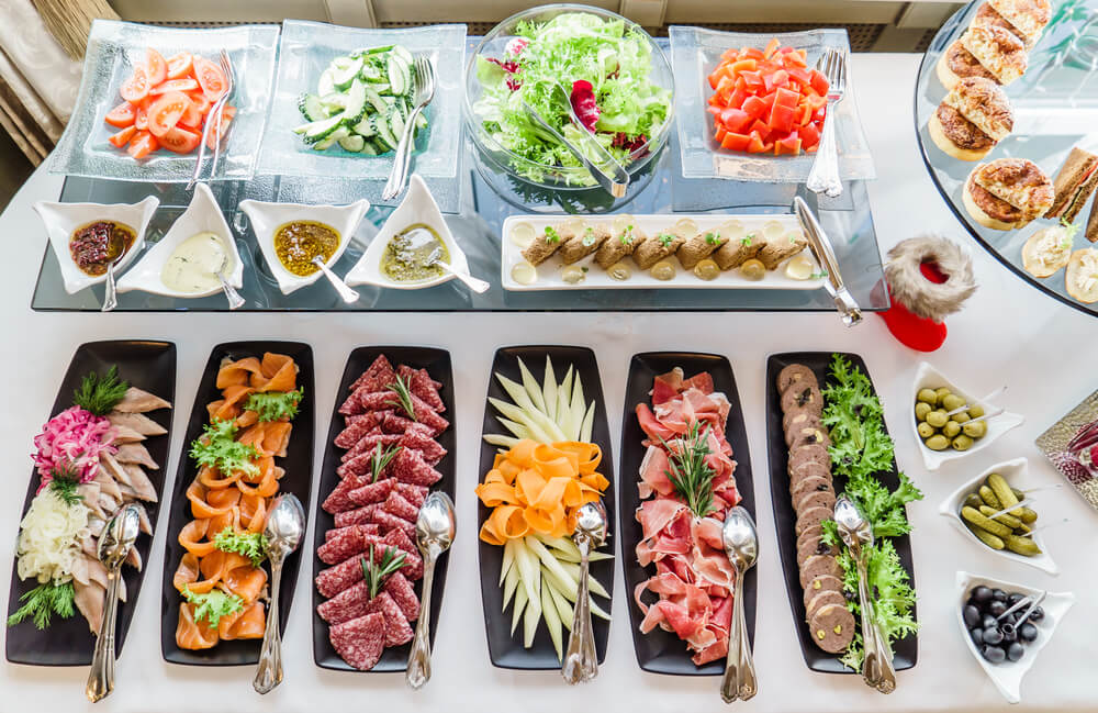 Ein Buffet Zuhause organisieren - aber wie?