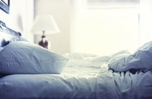 Bett machen