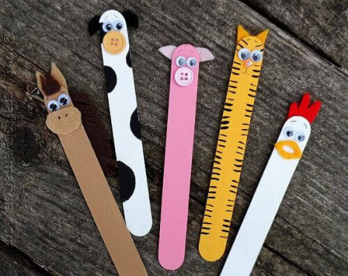 Eisstiele ein beliebtes Element für DIY-Projekte mit Kindern.