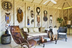 Eine Zuhause, inspiriert von Jenseits von Afrika