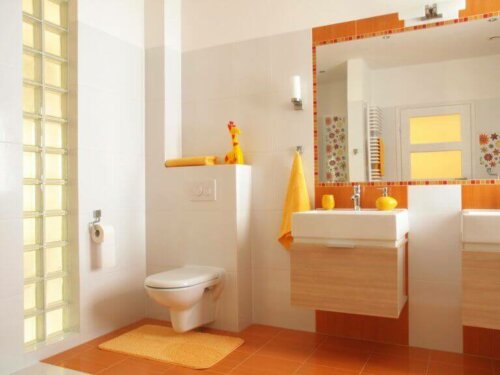 Mehr Farbe im Badezimmer
