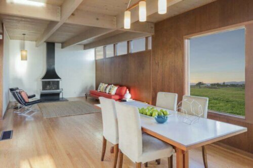 mid-century modern - klare Formen und Linien