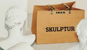 MARKERAD - Skulptur Tasche