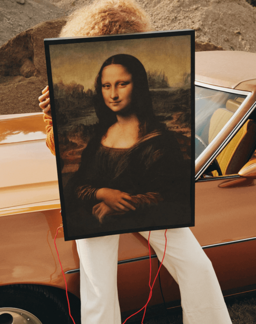 Ikea-Kollektion MARKERAD - Mona Lisa Retro