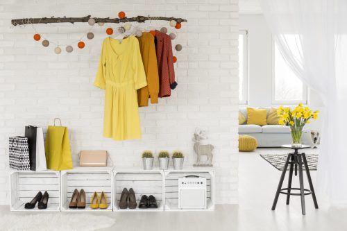 Schuhregale für den Hauseingang – Holzkisten als Schuhregale