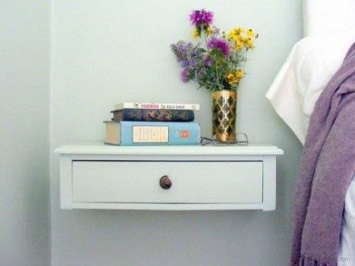 Schubladen als Nachttische wiederverwenden