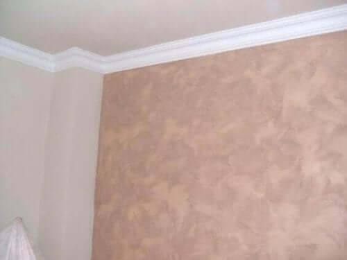 Der Schwammeffekt - perfekt, um Räume visuell zu vergrößern