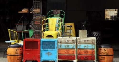 Artikel aus zweiter Hand seine eine günstige Deko-Option