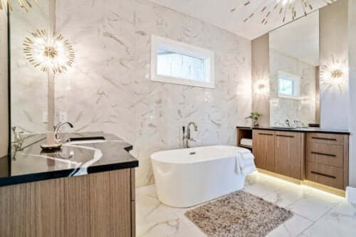 6 Möglichkeiten, um ein luxuriöses Badezimmer zu schaffen