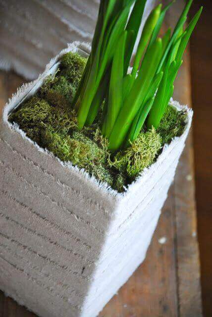 Recycelte Materialien: DIY-Blumentöpfe