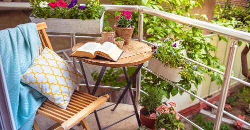 Kleine Terrasse