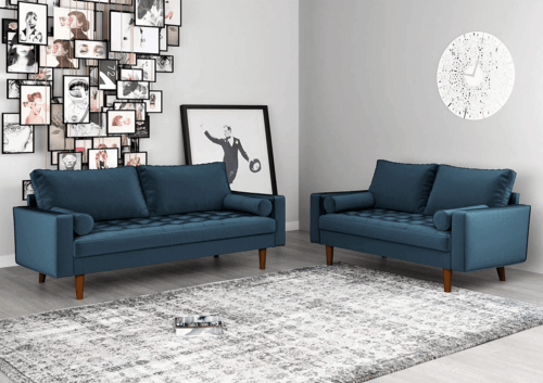 Sofas in Berliner Blau