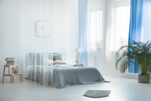 Bett dekorieren