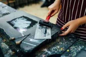 Schablonen - Farbroller